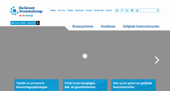 Desktop Screenshot of degrootvroomshoop.nl